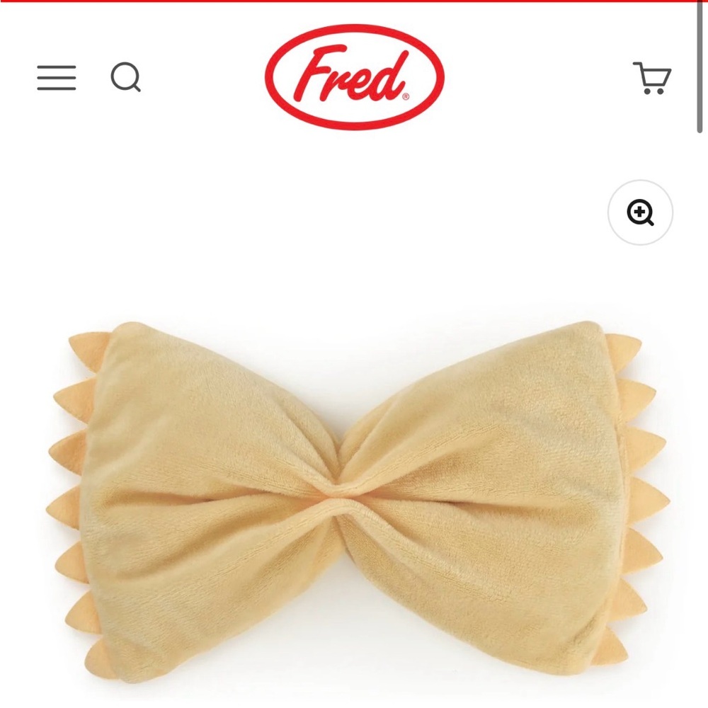 Fred Plush Farfalle Eye Pillow